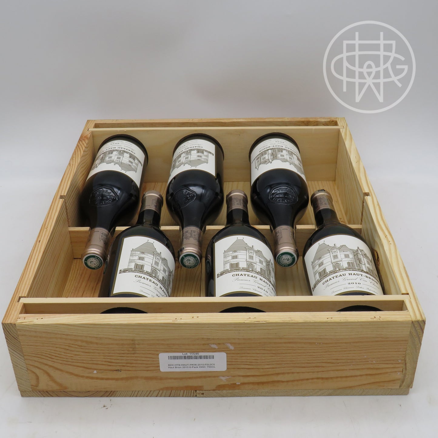 Haut Brion 2010 6-Pack OWC 750mL
