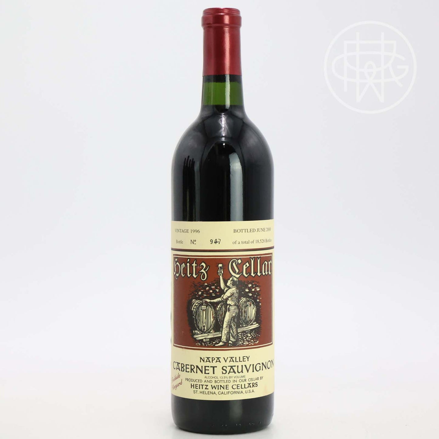 Heitz Trailside Vineyard Cabernet Sauvignon 1996 750mL