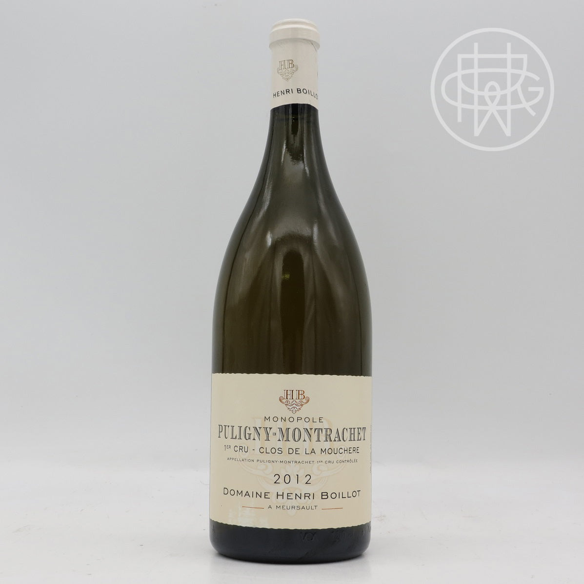 Henri Boillot Puligny Montrachet Clos de la Mouchere 2012 1.5L
