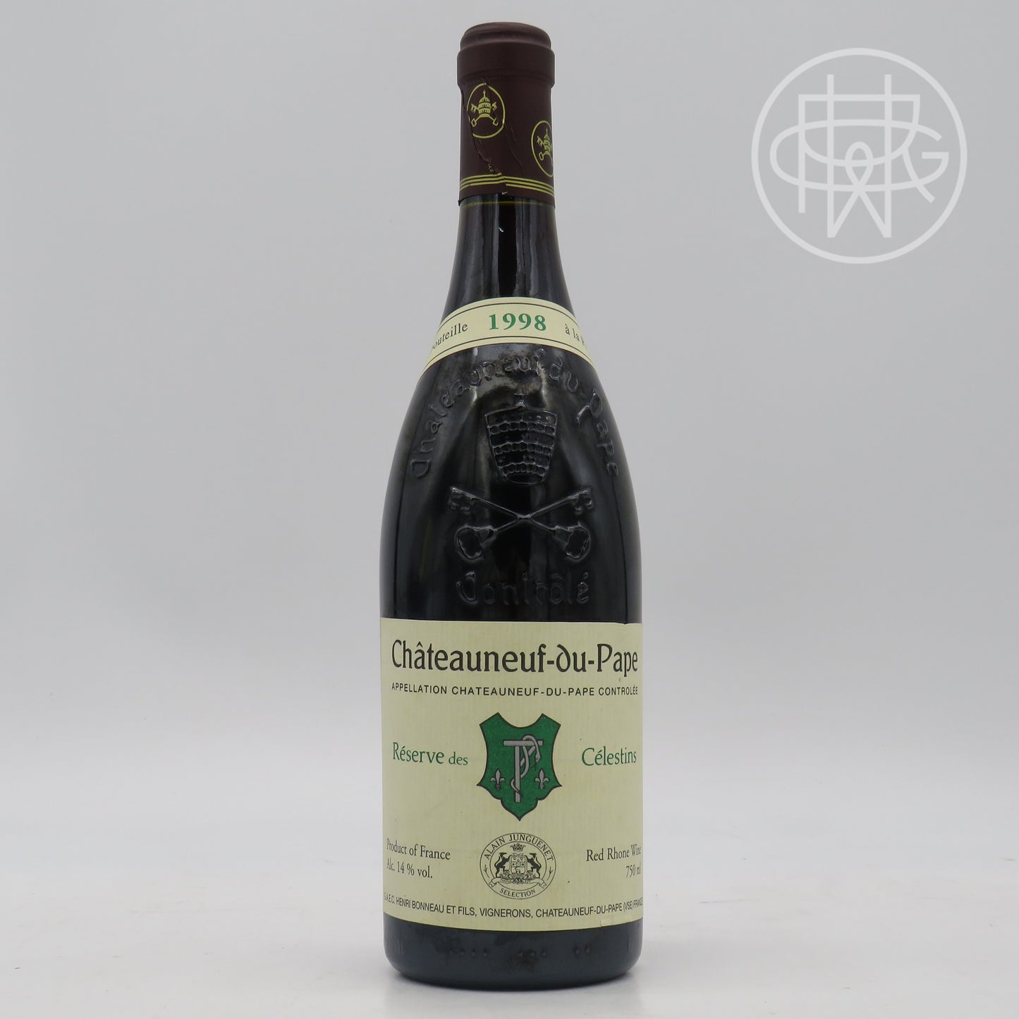 Henri Bonneau Chateauneuf du Pape Reserve des Celestins 1998 750mL