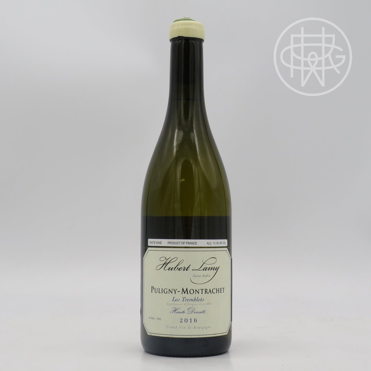 Hubert Lamy Puligny Montrachet Tremblots Haut Densite 2016 750mL