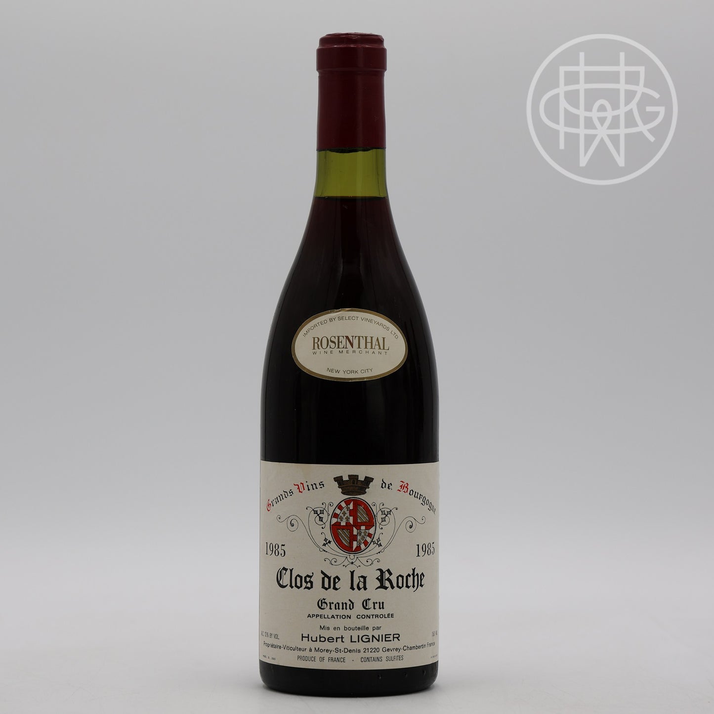 Hubert Lignier Clos de la Roche 1985 750mL