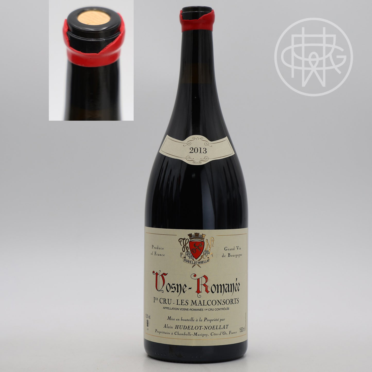 Hudelot-Noellat Vosne Romanee Aux Malconsorts 2013 1.5L (Chipped Wax Capsule)
