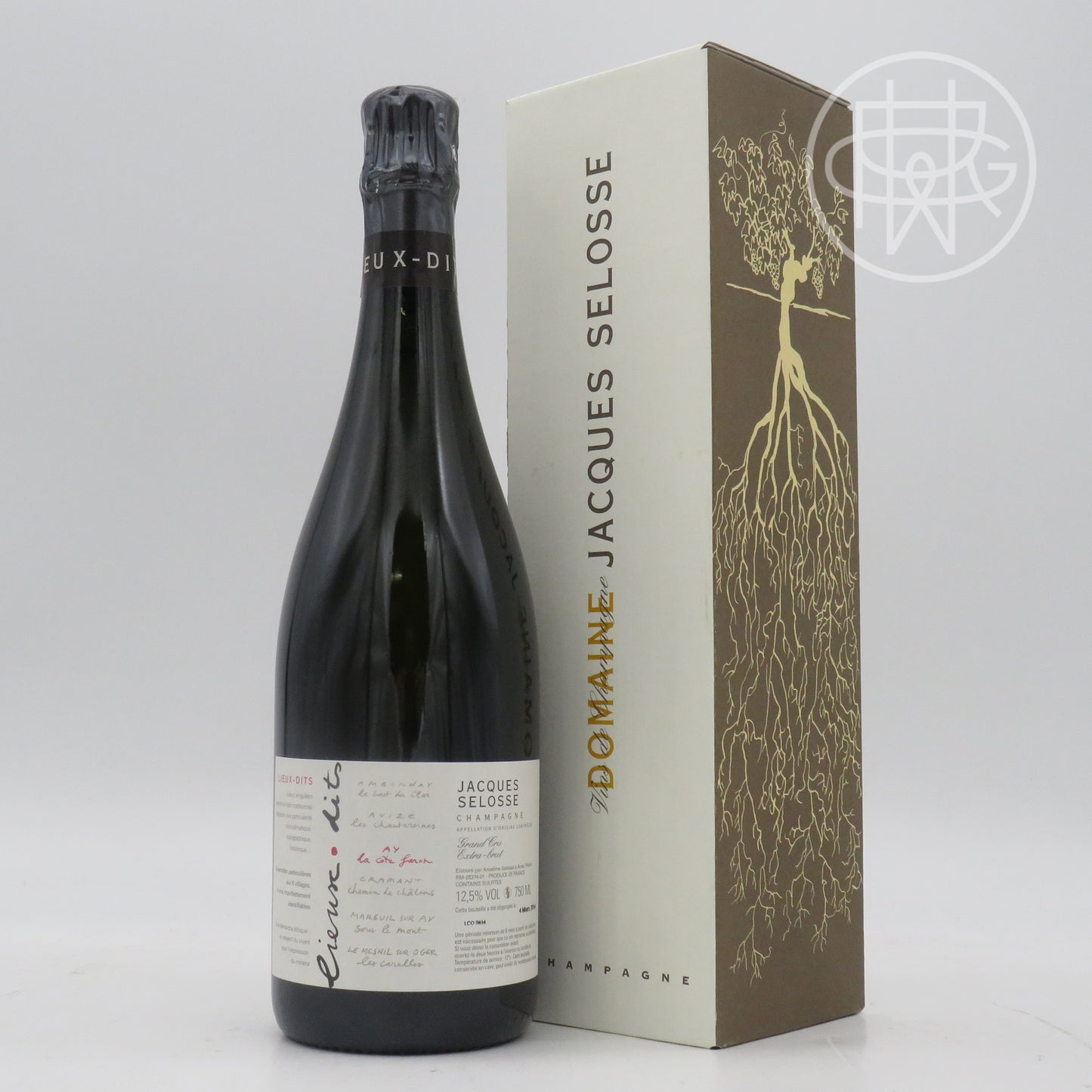 Jacques Selosse Lieux Dits Blanc de Noirs Extra Brut La Cote Faron NV 750mL OC