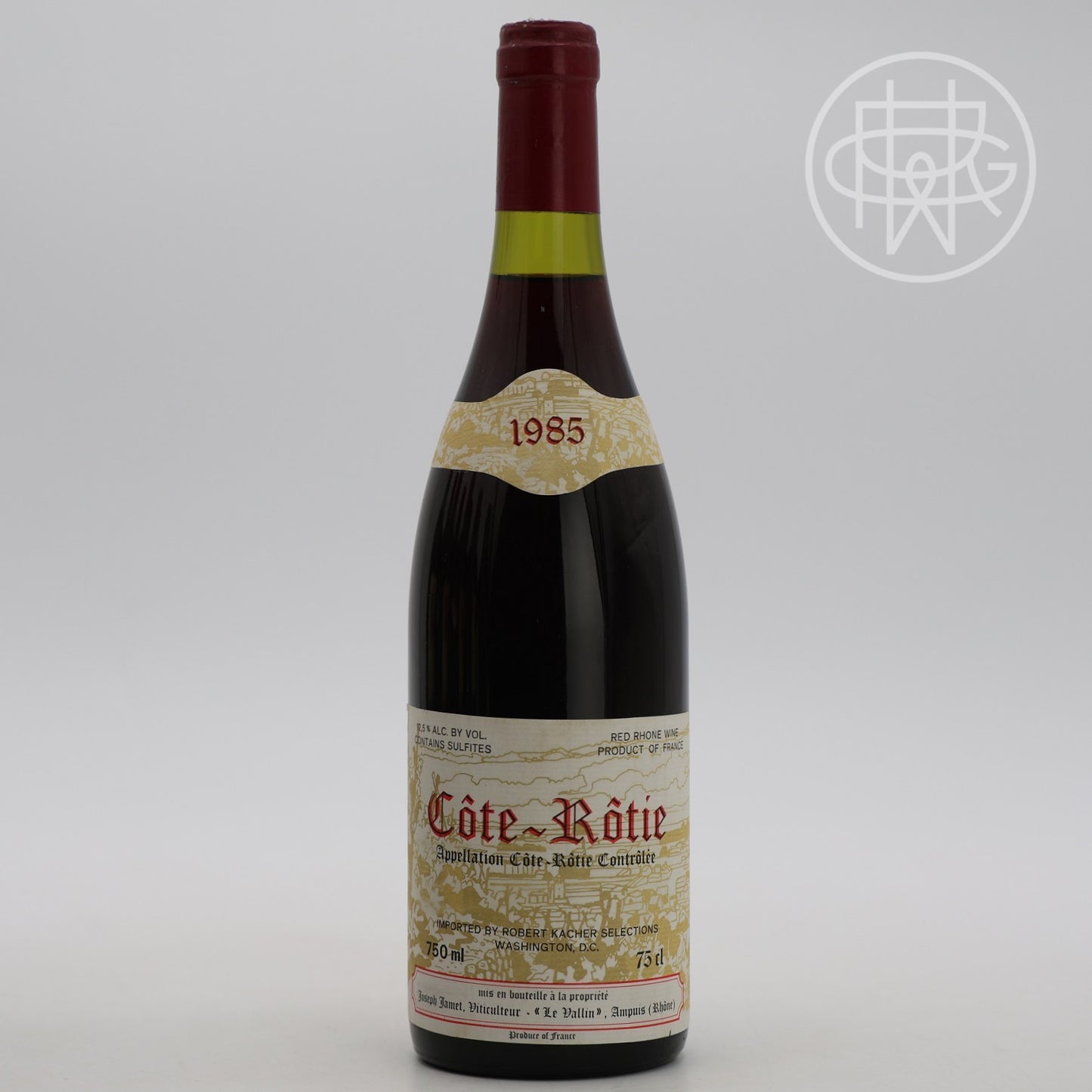 Jamet Cote Rotie 1985 750mL (Slightly Corroded Capsule)