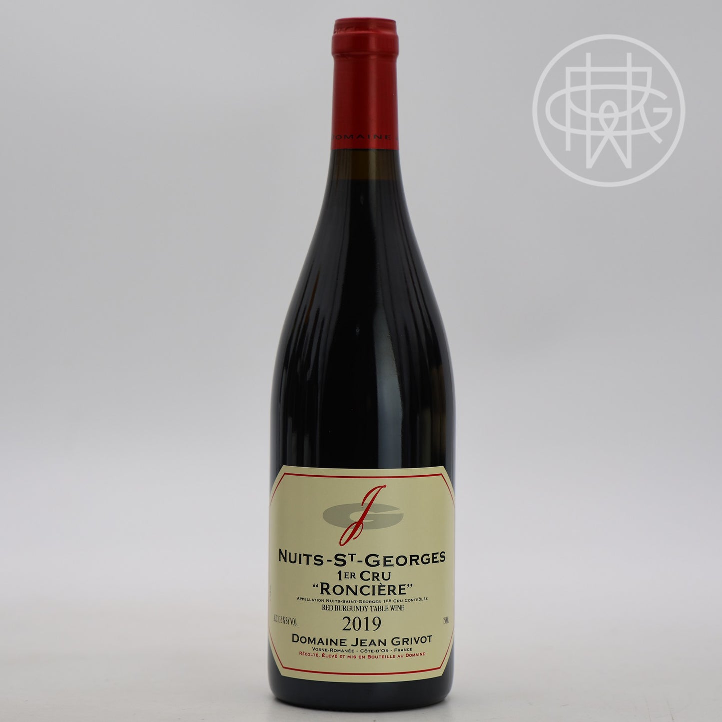 Jean Grivot Nuits St George Les Ronciere 2019 750mL