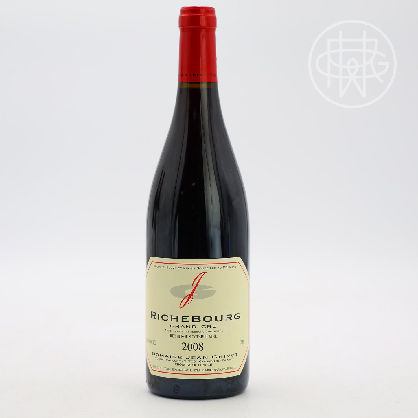 Jean Grivot Richebourg 2008 750mL