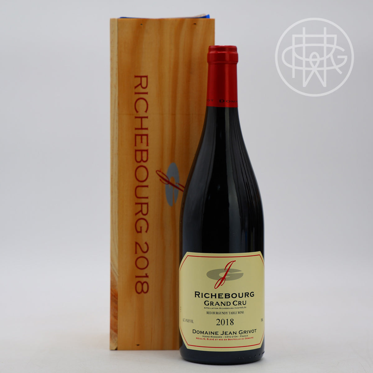 Jean Grivot Richebourg 2018 750mL