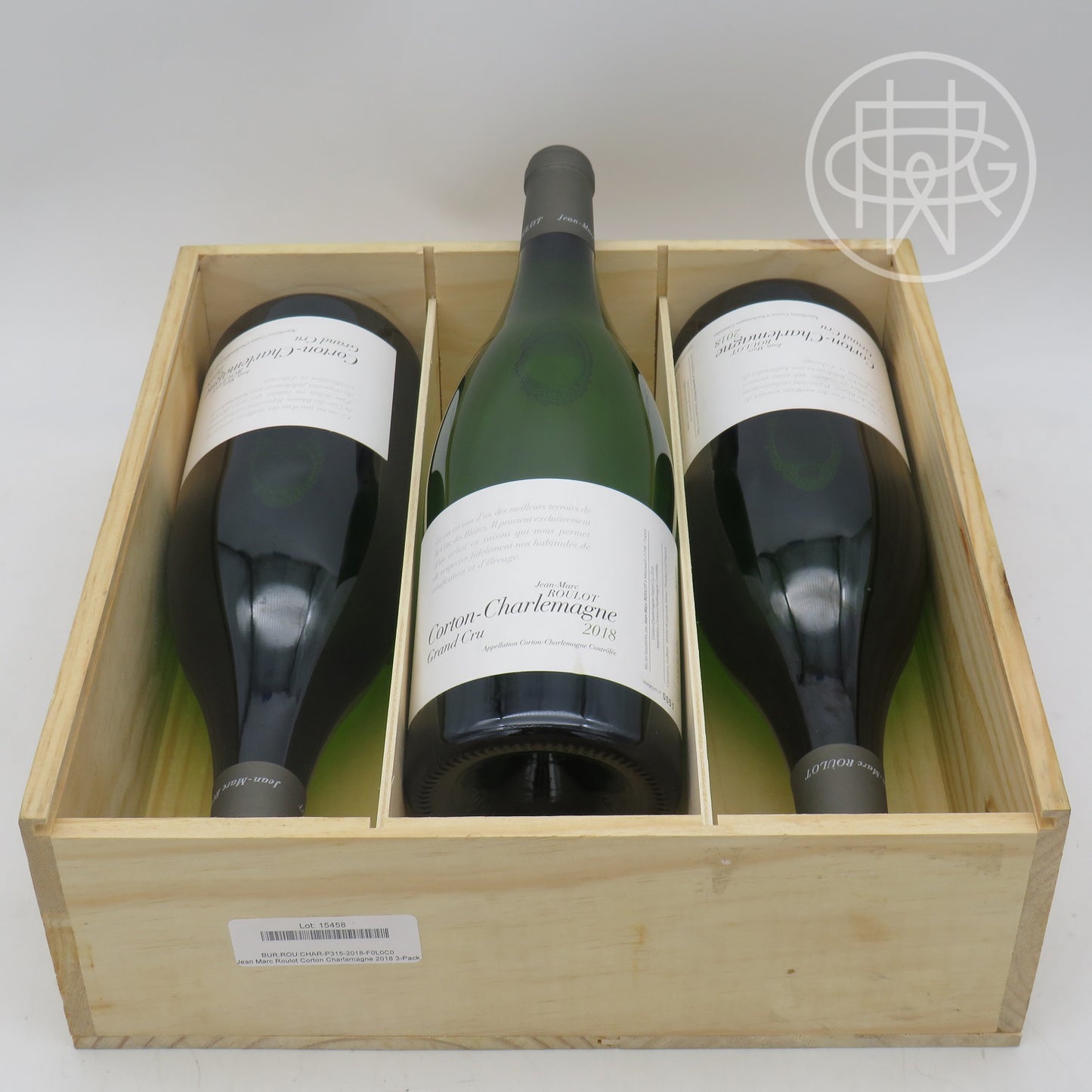 Jean Marc Roulot Corton Charlamagne 2018 3-Pack OWC 1.5L