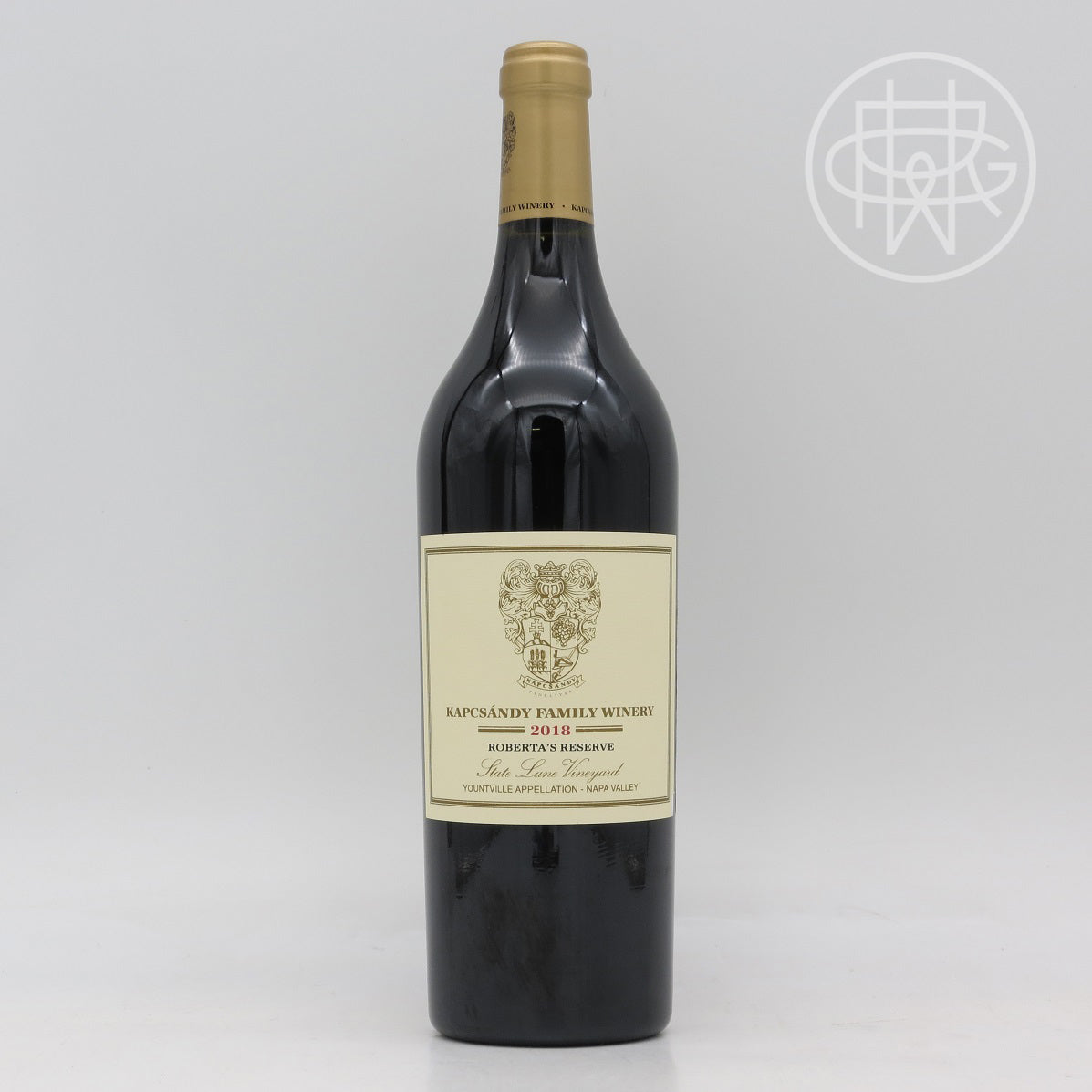Kapcsandy Roberta's Reserve Cabernet 2018 750mL