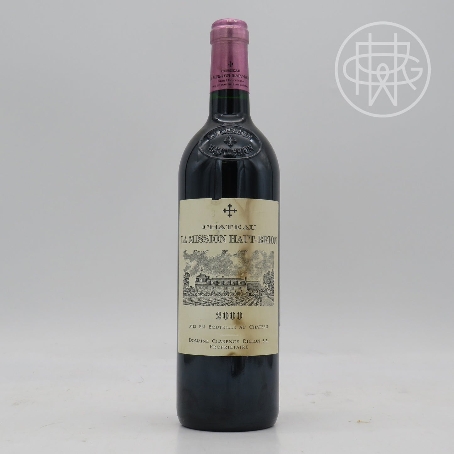 La Mission Haut Brion 2000 750mL (Soiled Label)