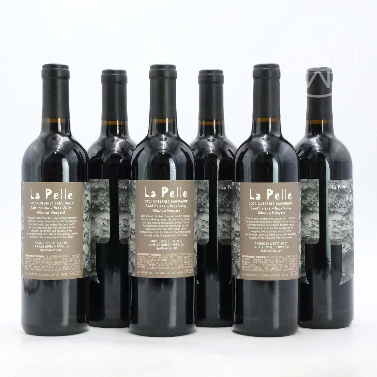La Pelle St Helena Alluvium Cabernet Sauvignon 2023 6-Pack 750mL