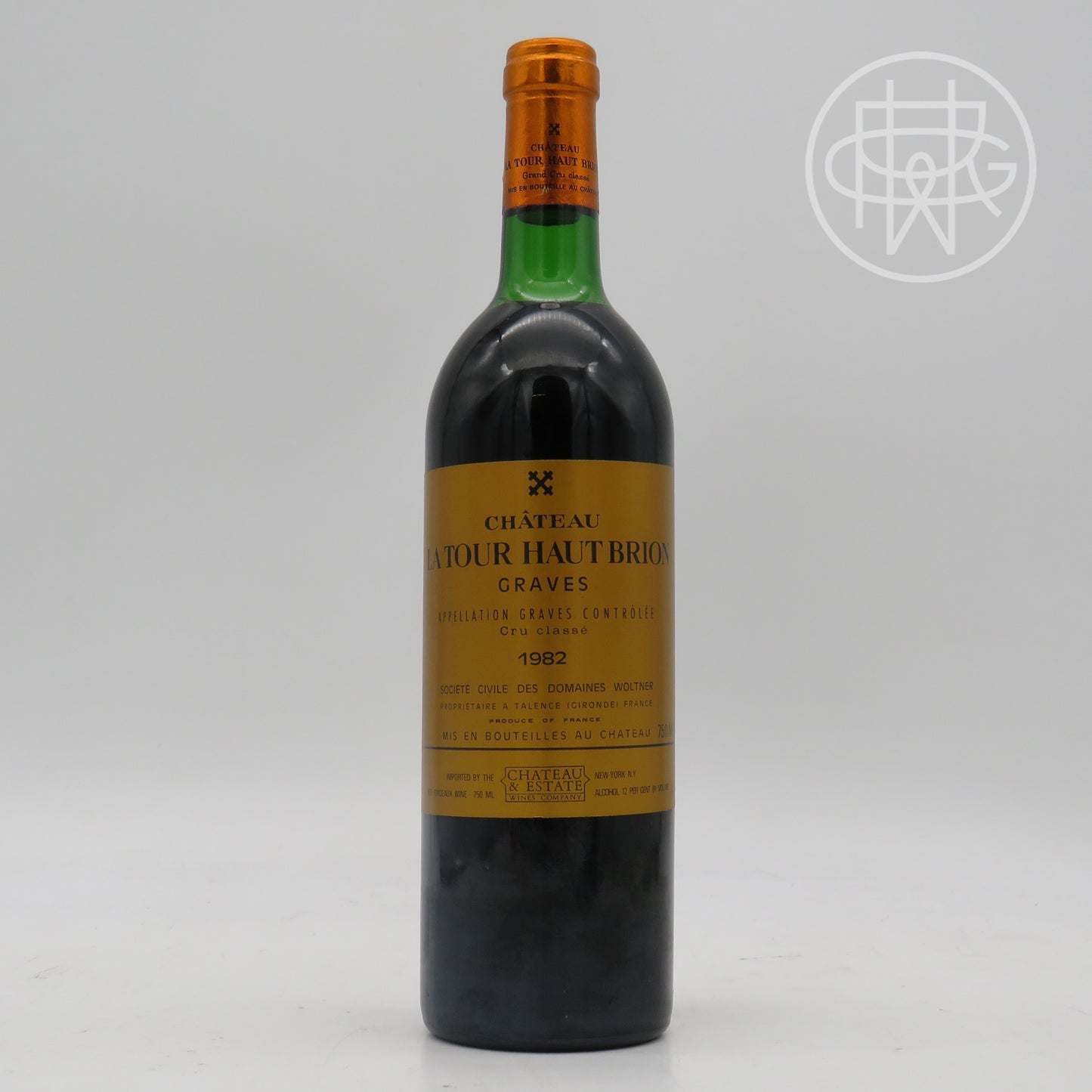 La Tour Haut Brion 1982 750mL (Top Shoulder)