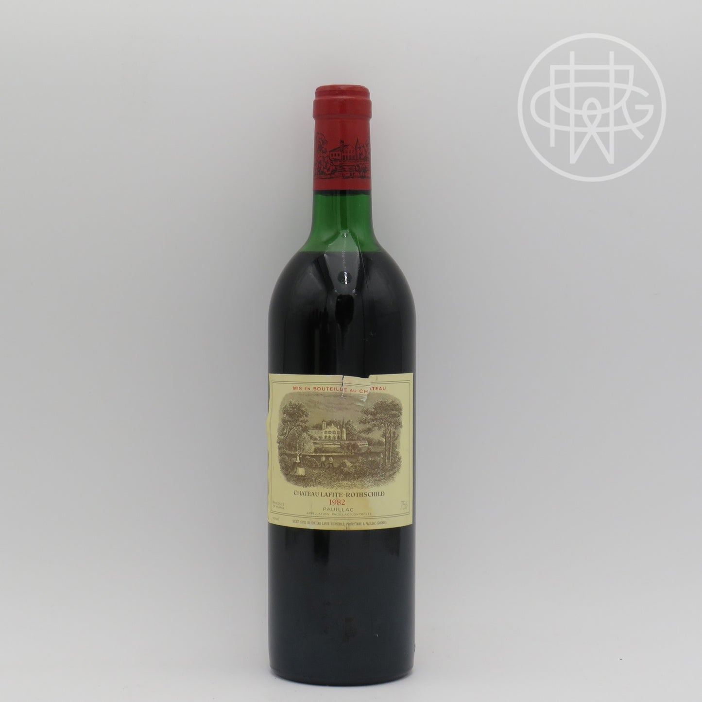 Lafite 1982 750mL (High Shoulder, Nicked Label)