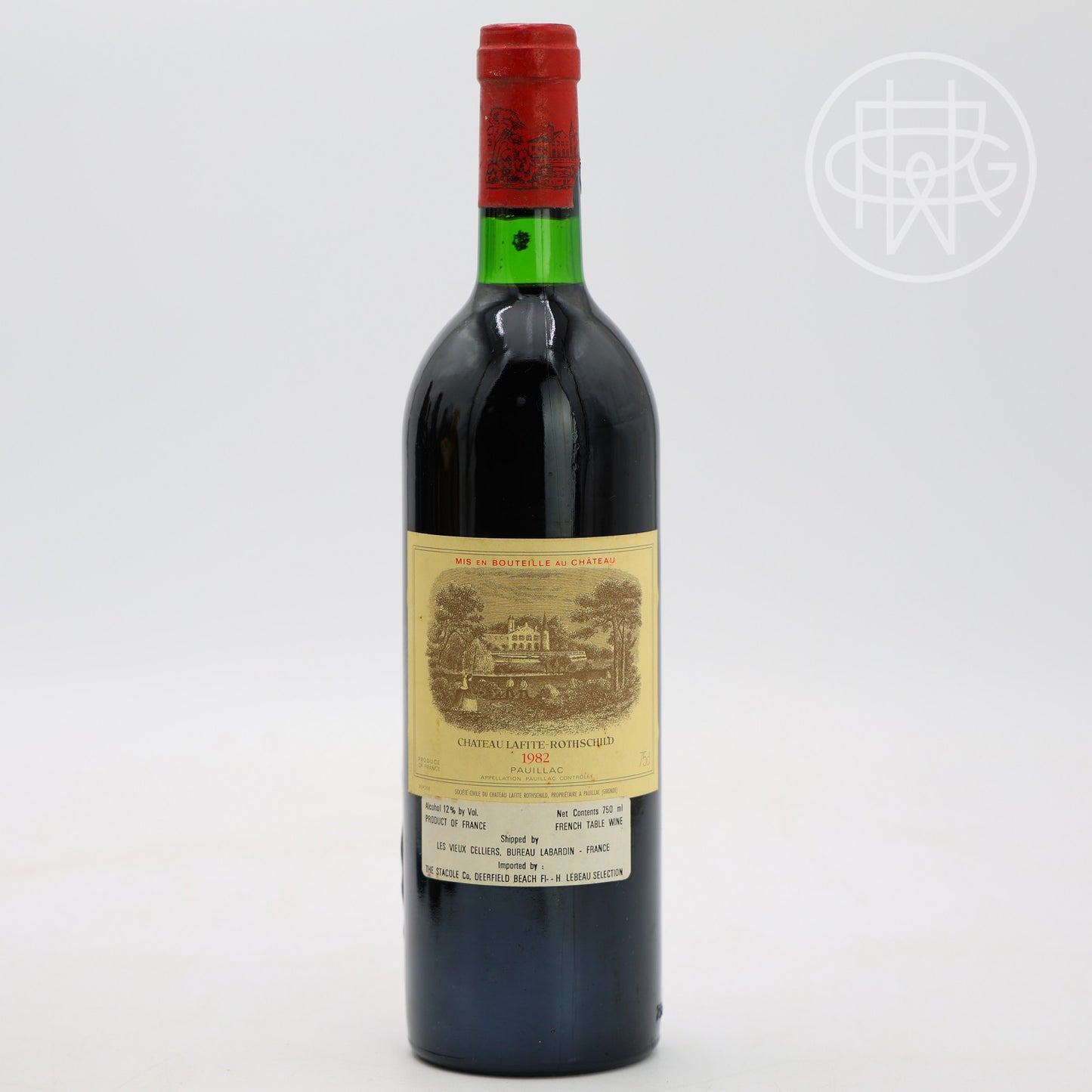 Lafite 1982 750mL (Slightly Soiled Label, Nicked Capsule)