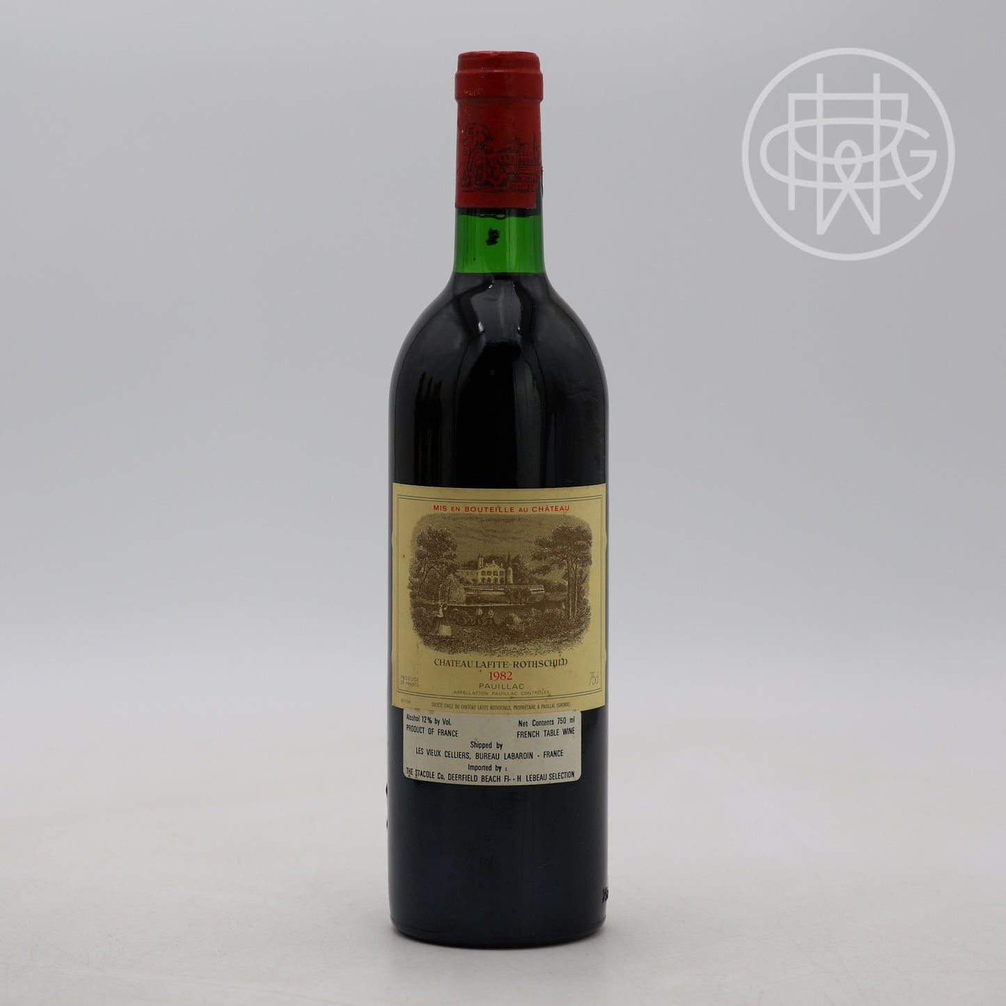 Lafite 1982 750mL (Slightly Soiled Label, Nicked Capsule)