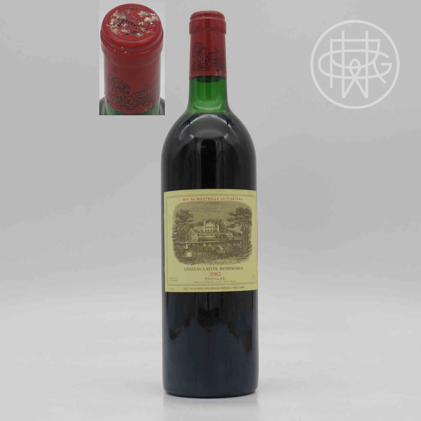 Lafite 1982 750mL (Top Shoulder, Slightly Corroded Capsule)