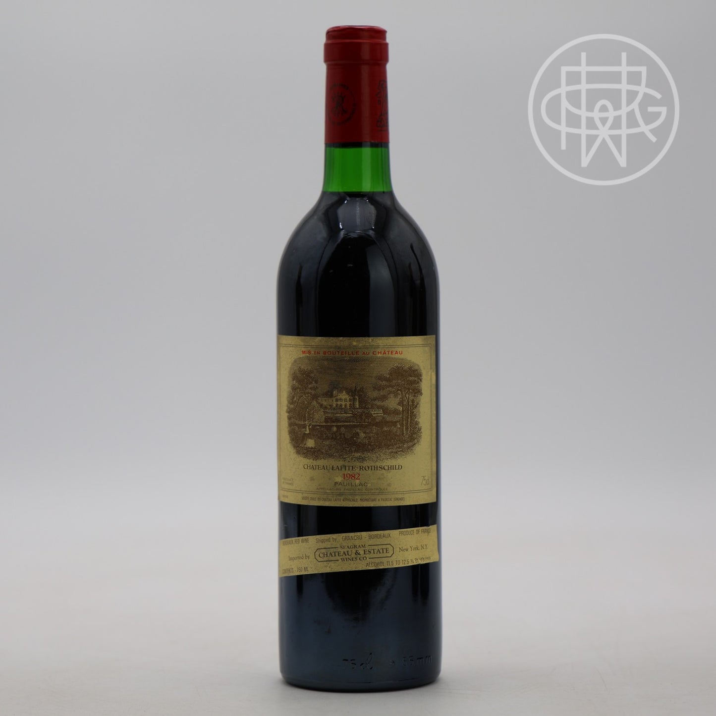 Lafite 1982 750mL (Top Shoulder, Slightly Soiled Label)