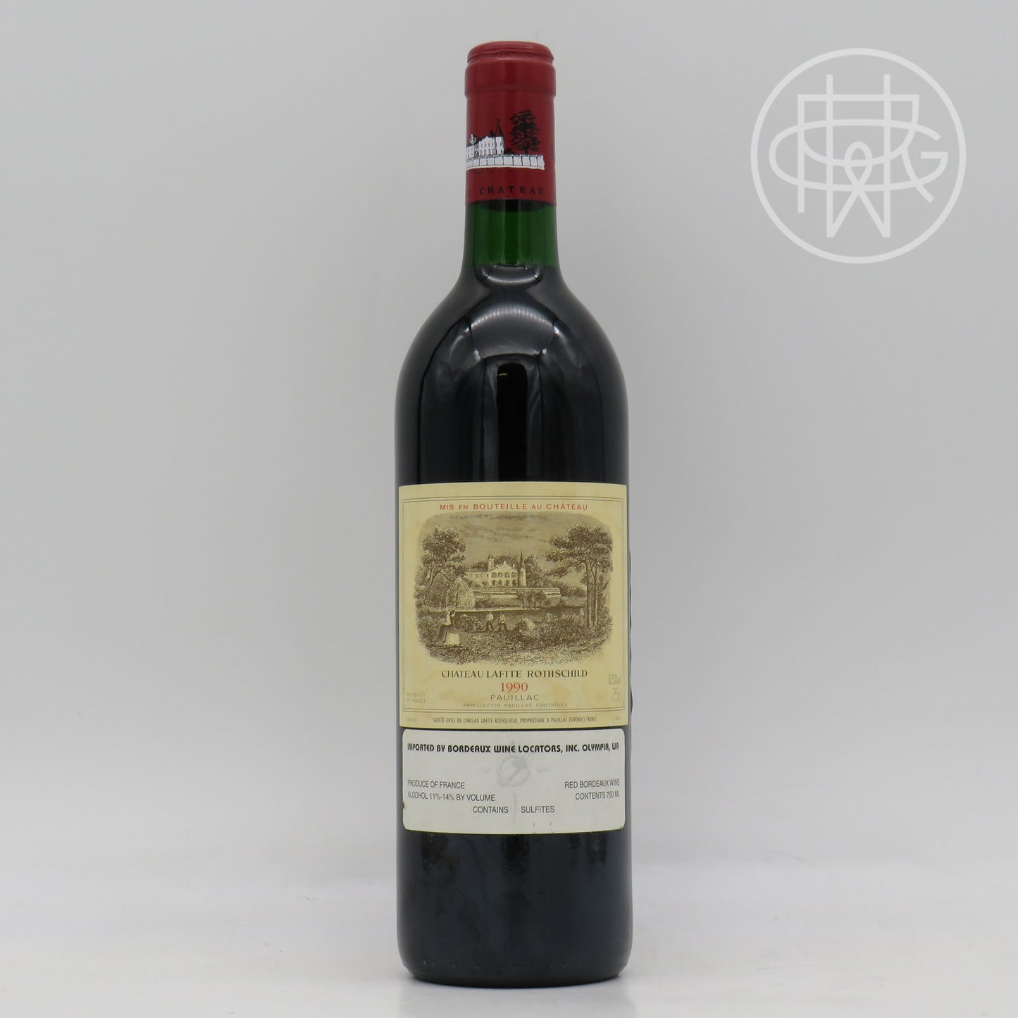 Lafite 1990 750mL (Tissue Stained Label)
