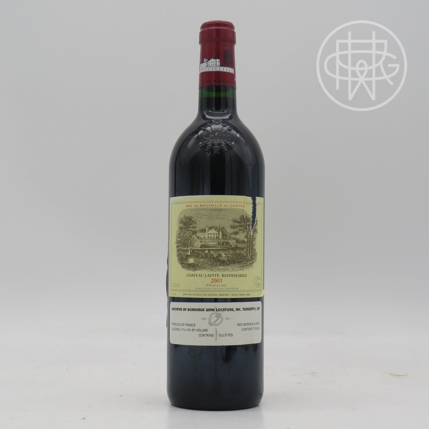 Lafite 2001 750mL (Torn Label)