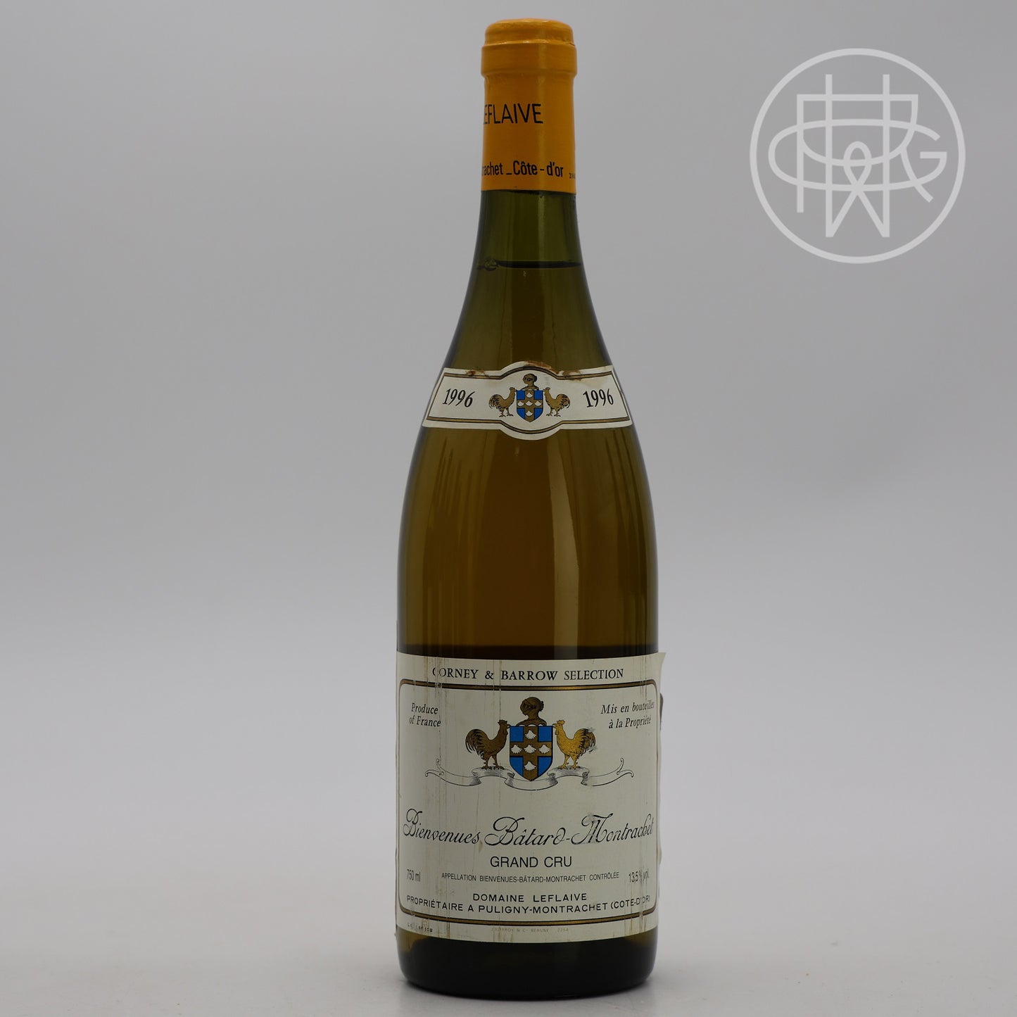 Leflaive Bienvenue Batard Montrachet 1996 750mL (Slightly Soiled Label)