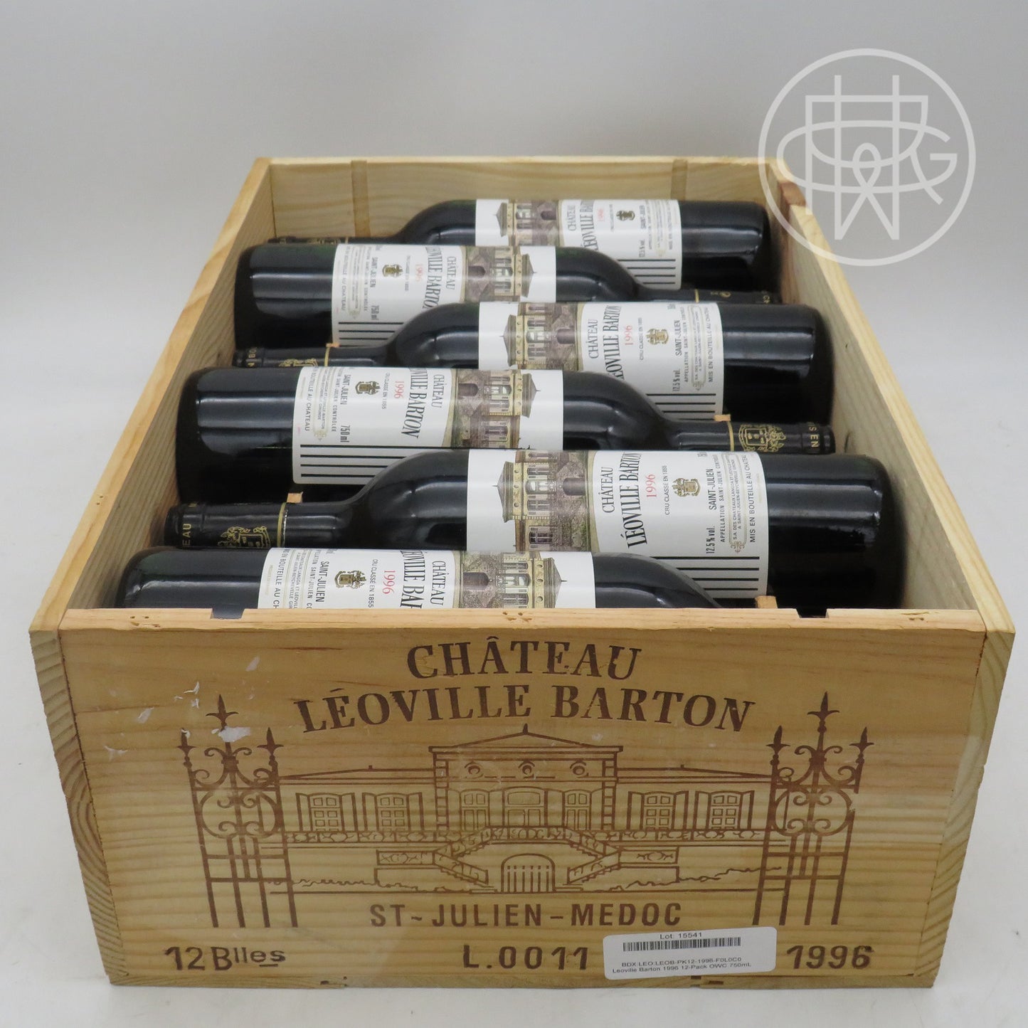 Leoville Barton 1996 12-Pack OWC 750mL