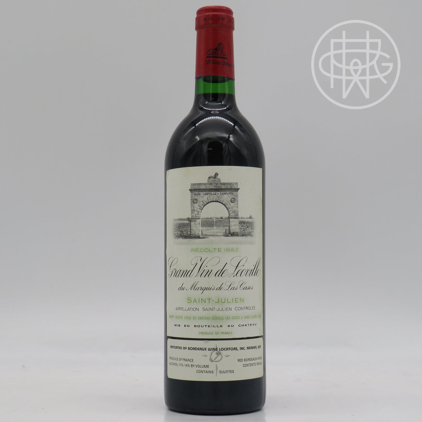 Leoville Las Cases 1982 750mL (Slightly Soiled Label)