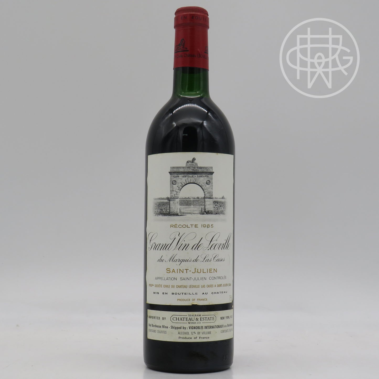 Leoville Las Cases 1985 750mL (Top Shoulder, Slightly Soiled Label)