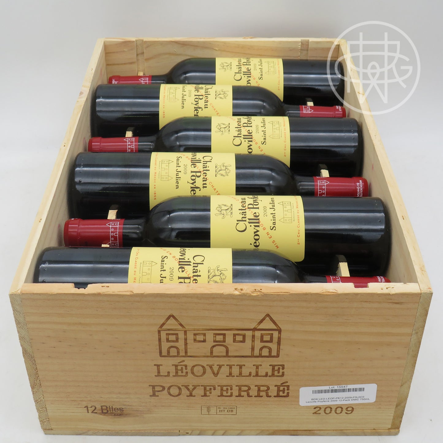 Leoville Poyferre 2009 12-Pack OWC 750mL