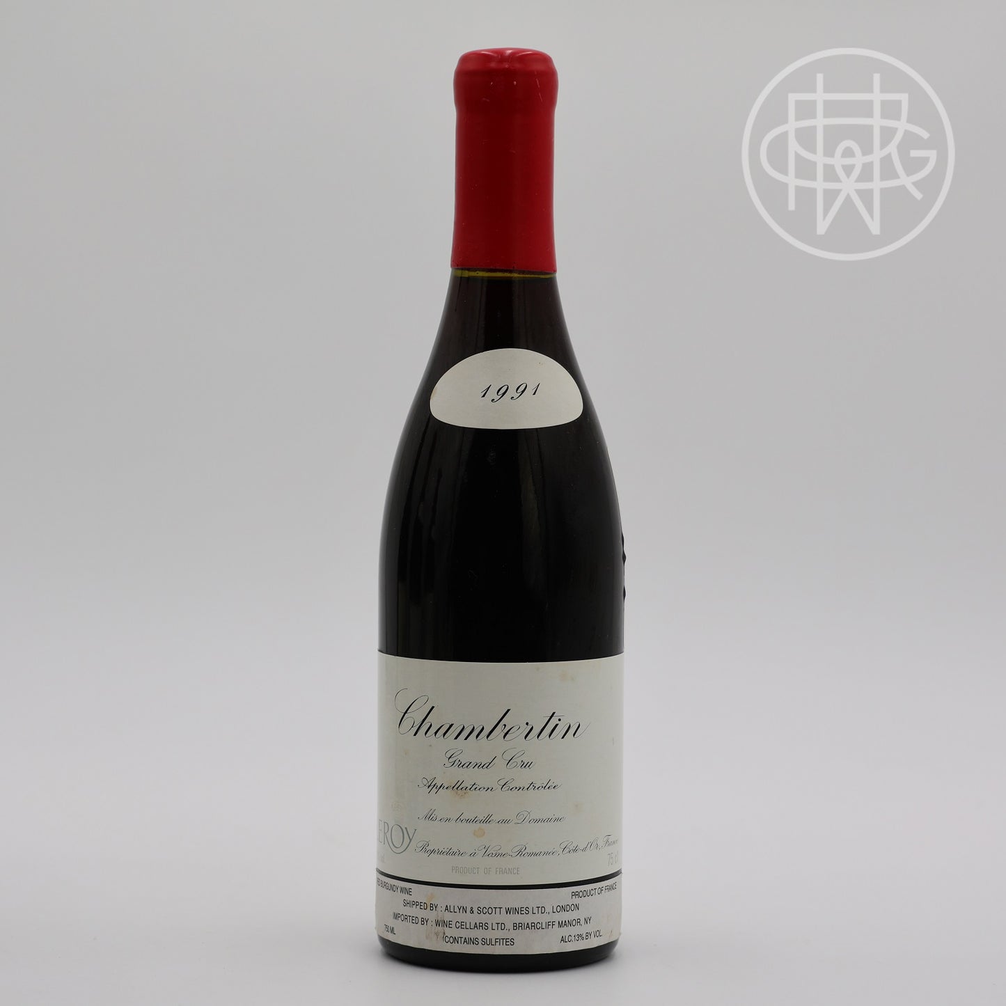 Leroy Chambertin 1991 750mL