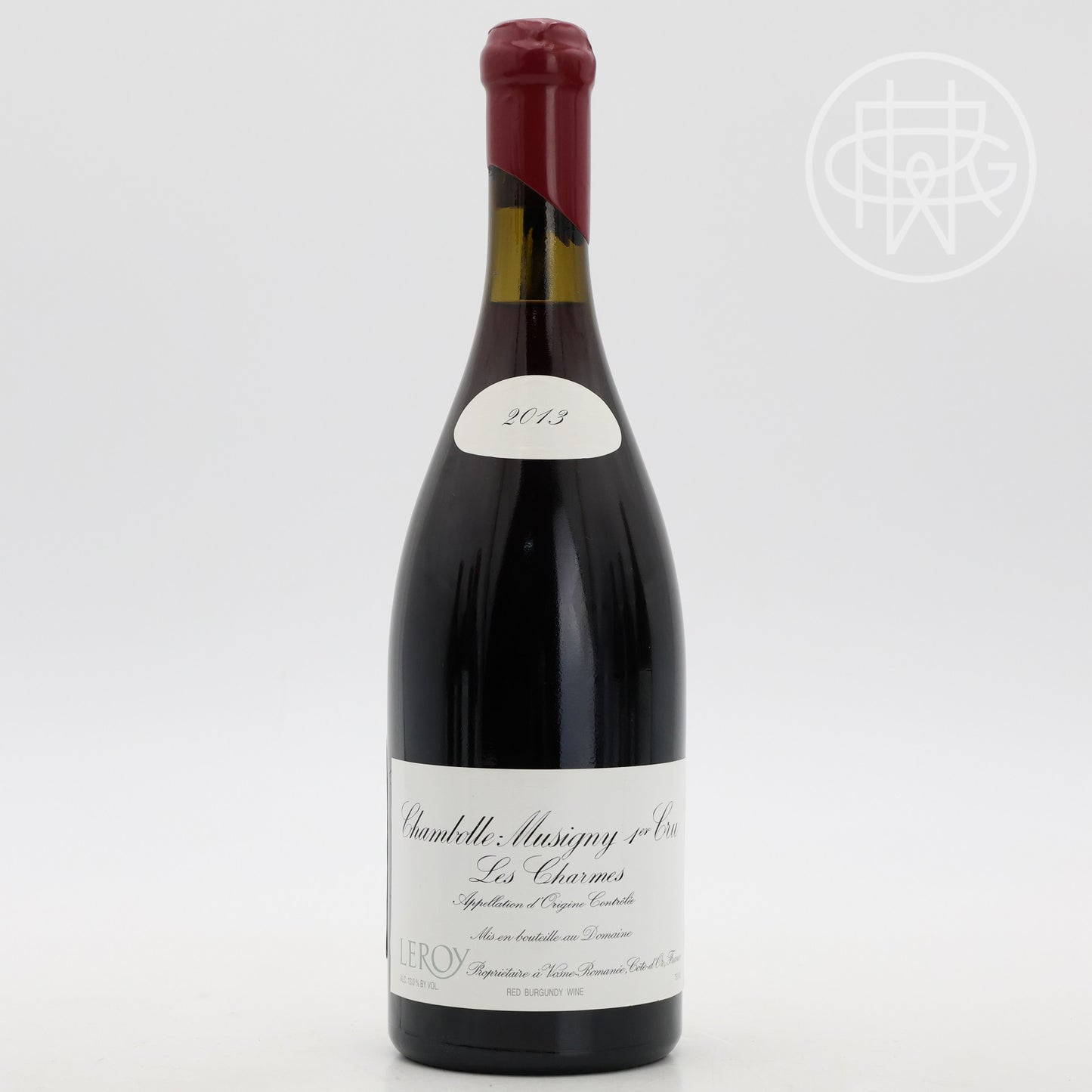 Leroy Chambolle Musigny Les Charmes 2013 750mL