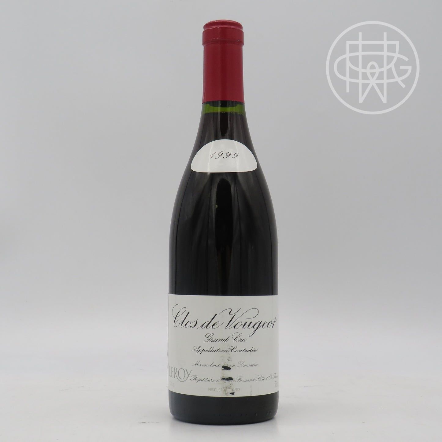Leroy Clos Vougeot 1999 750mL (Nicked Label)