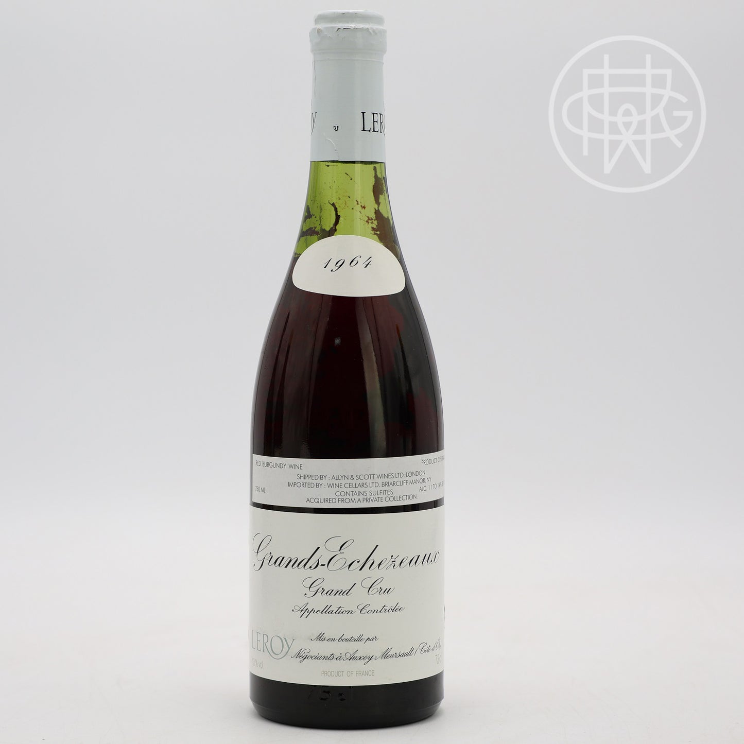 Leroy Grands Echezeaux 1964 750mL (3.5cm Fill)