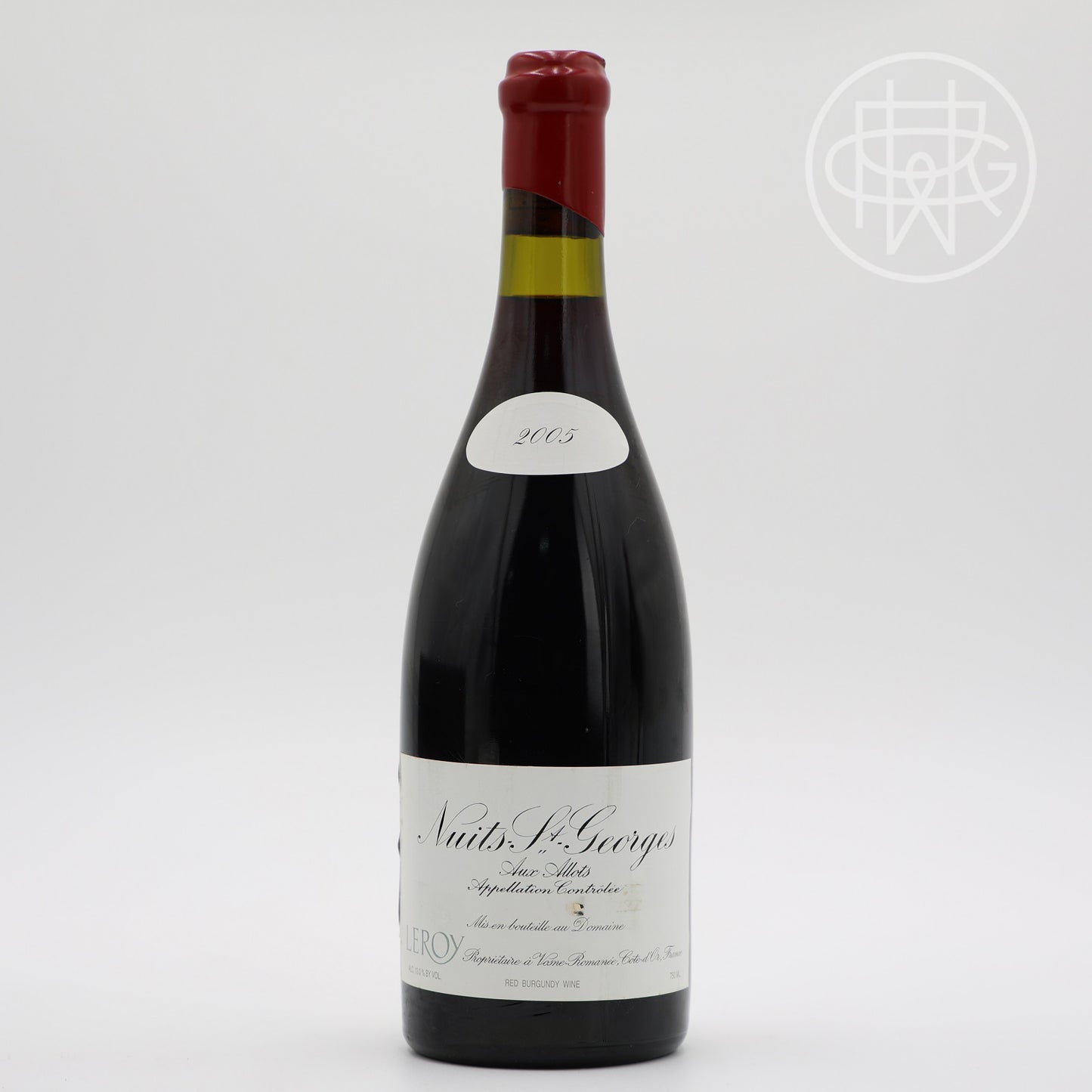 Leroy Nuits Saint Georges Aux Allots 2005 750mL (Slightly Nicked Label)