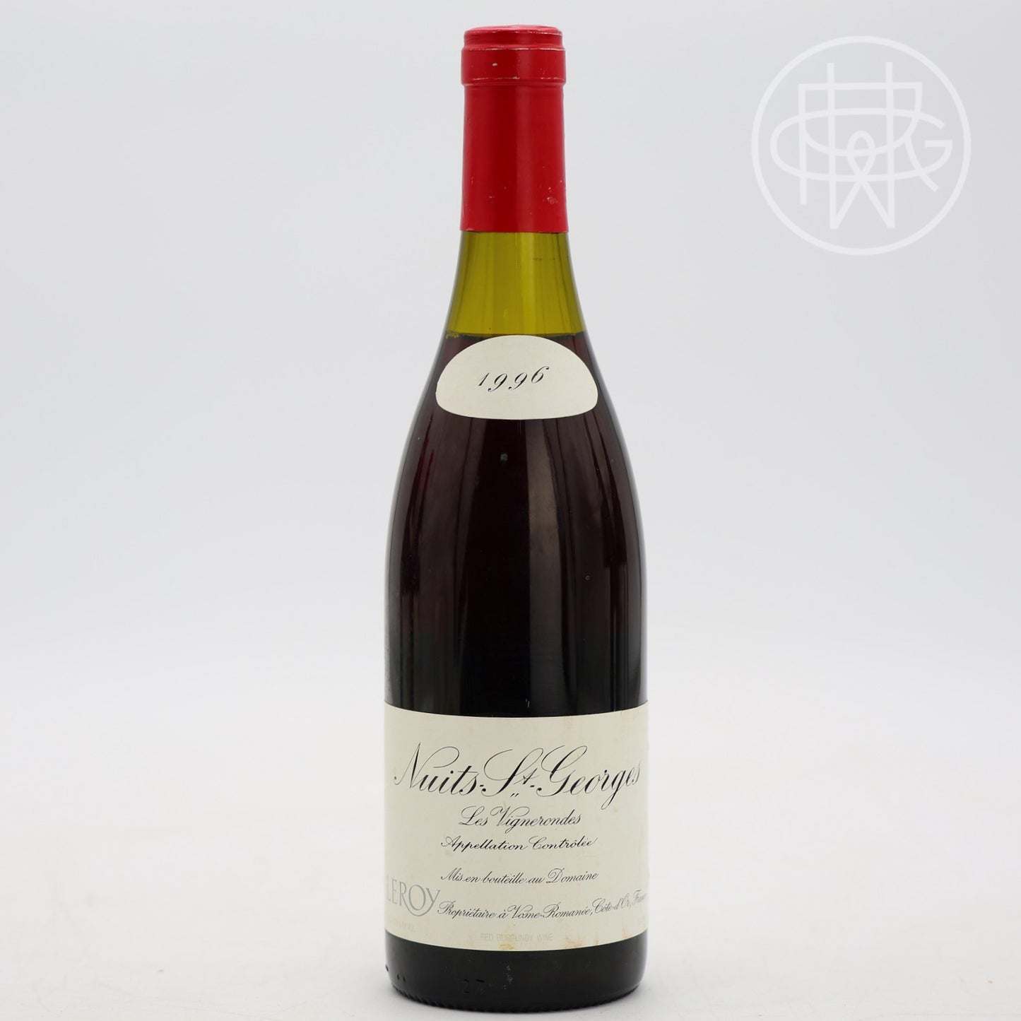 Leroy Nuits St. Georges Les Vignerondes 1996 750mL (3cm)