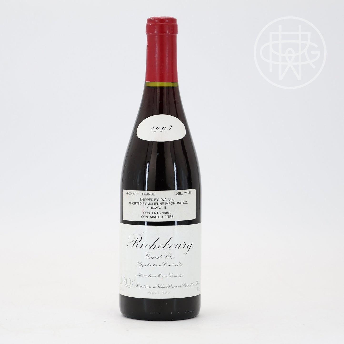 Leroy Richebourg 1993 750mL