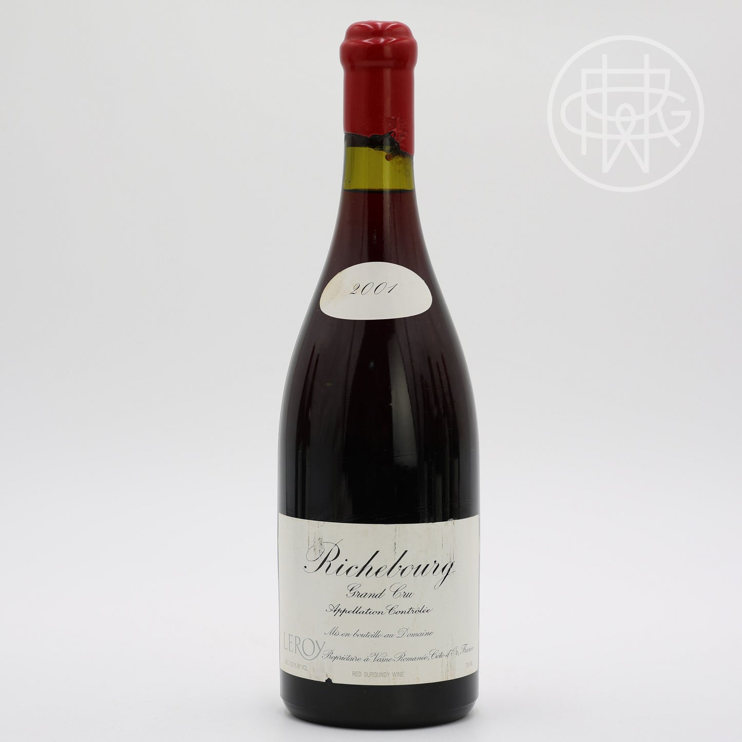 Leroy Richebourg 2001 750mL (Slightly Nicked Label)