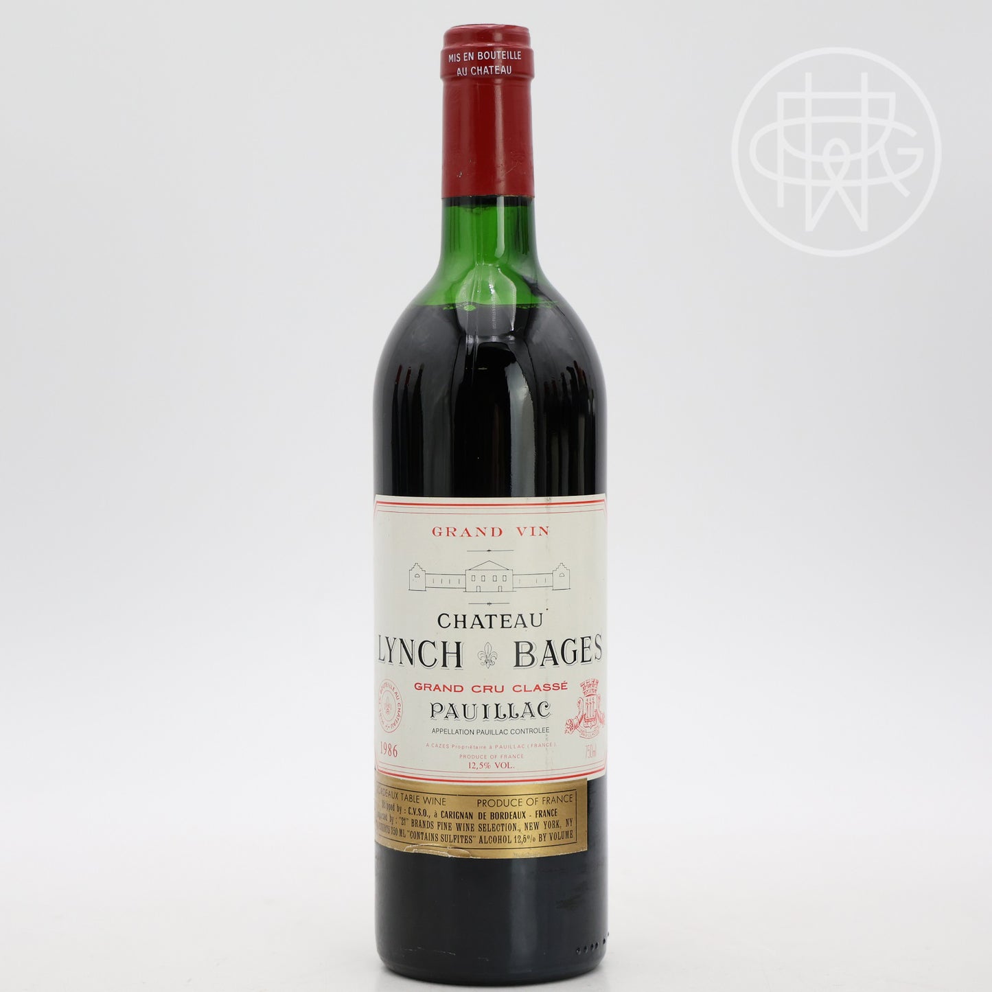 Lynch Bages 1986 750mL (Mid Shoulder)