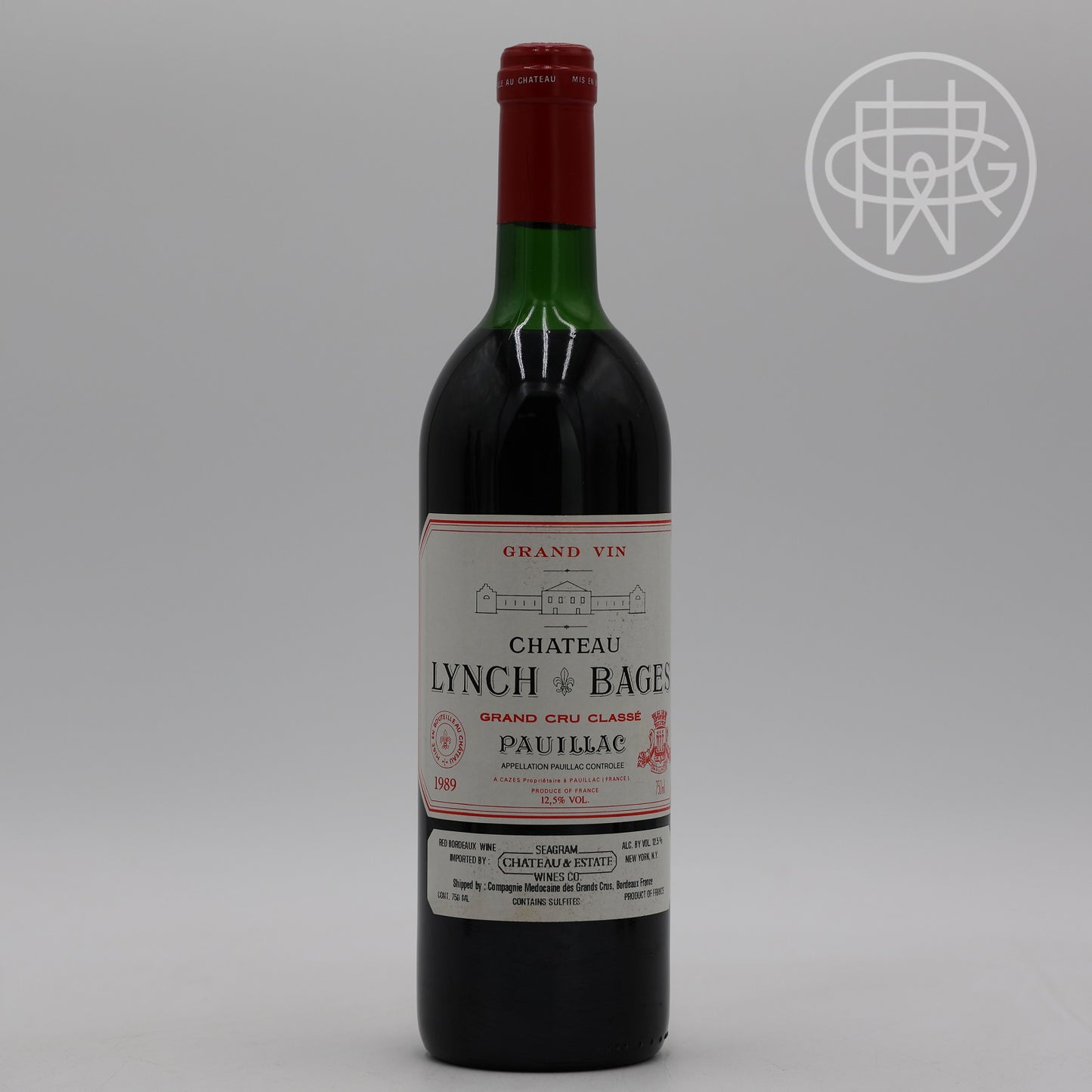 Lynch Bages 1989 750mL (Upper Shoulder)