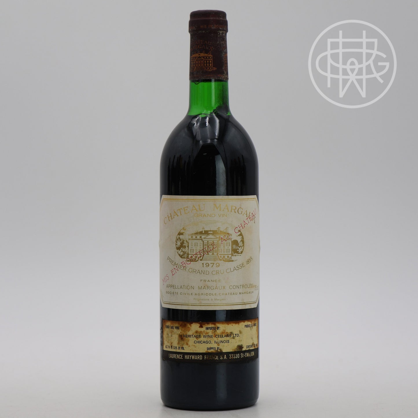 Margaux 1979 750mL (Top Shoulder, Soiled Label)