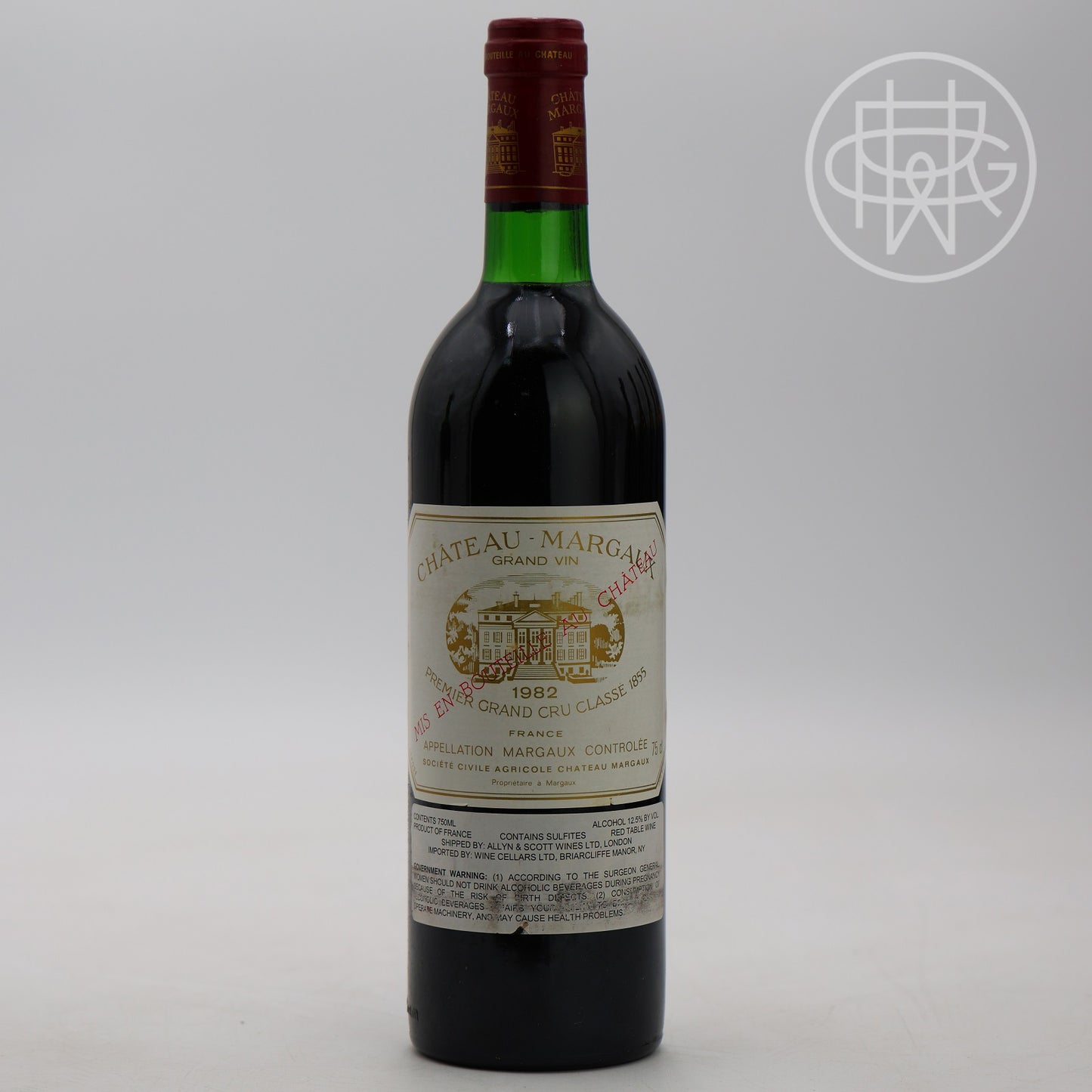 Margaux 1982 750mL (Top Shoulder)
