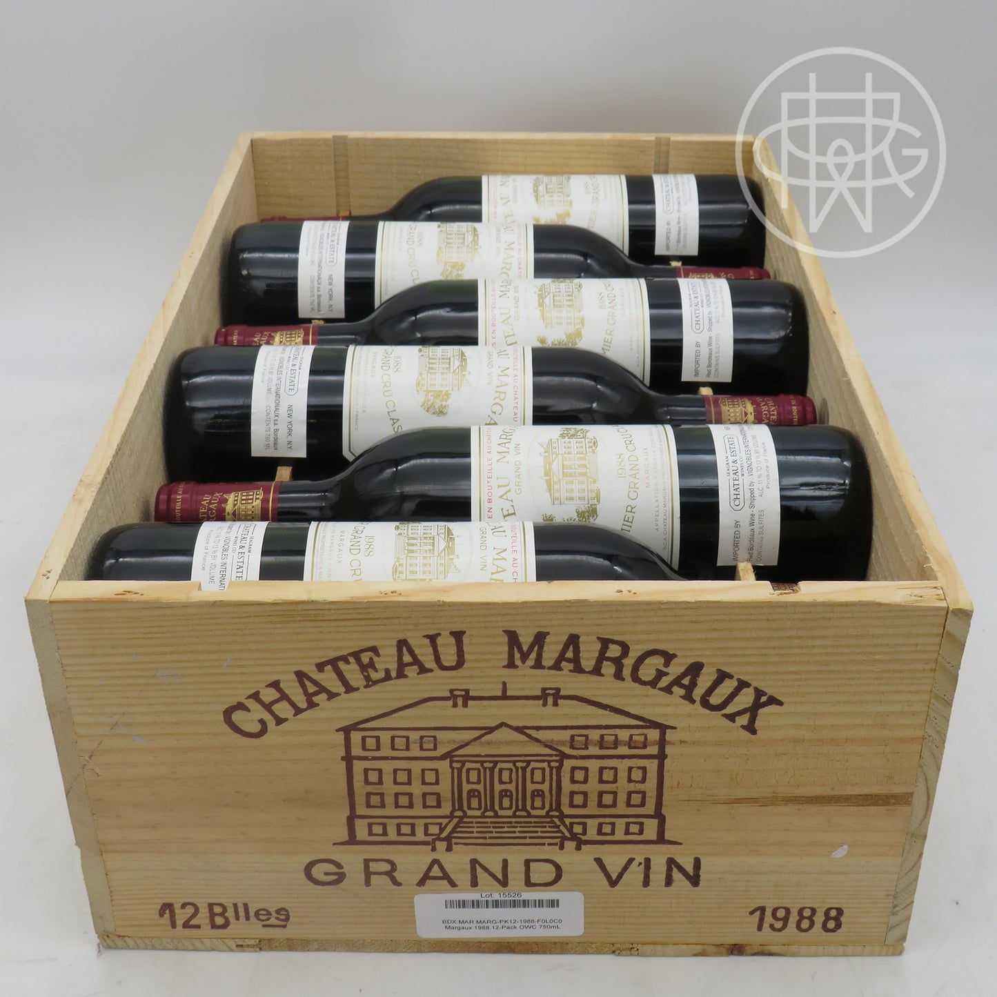 Margaux 1988 12-Pack OWC 750mL