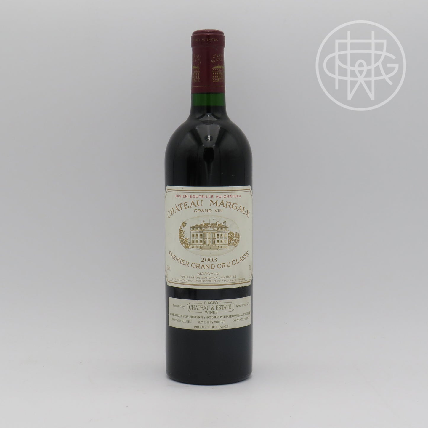 Margaux 2003 750mL (Slightly Soiled Label)