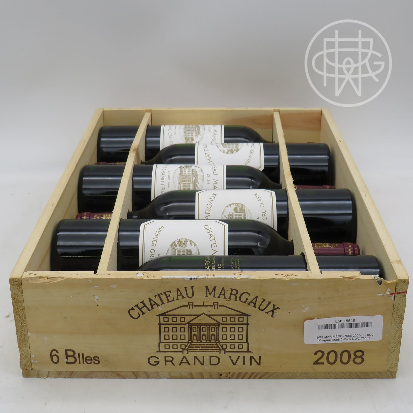 Margaux 2008 6-Pack OWC 750mL