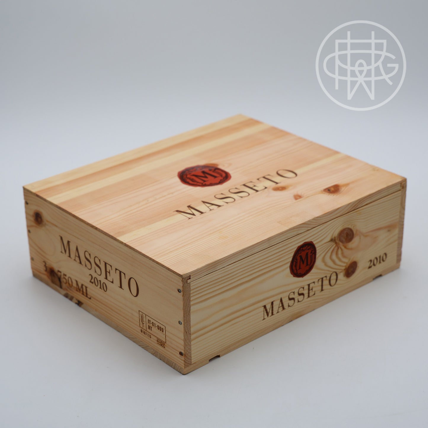 Masseto 2010 3-Pack OWC 750mL