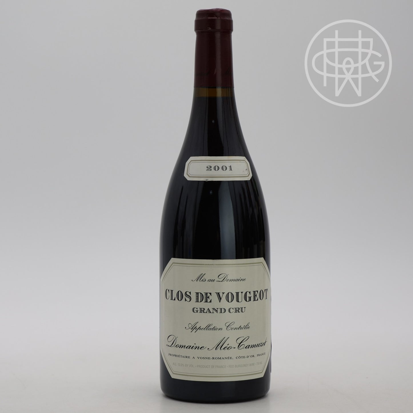 Meo Camuzet Clos Vougeot 2001 750mL