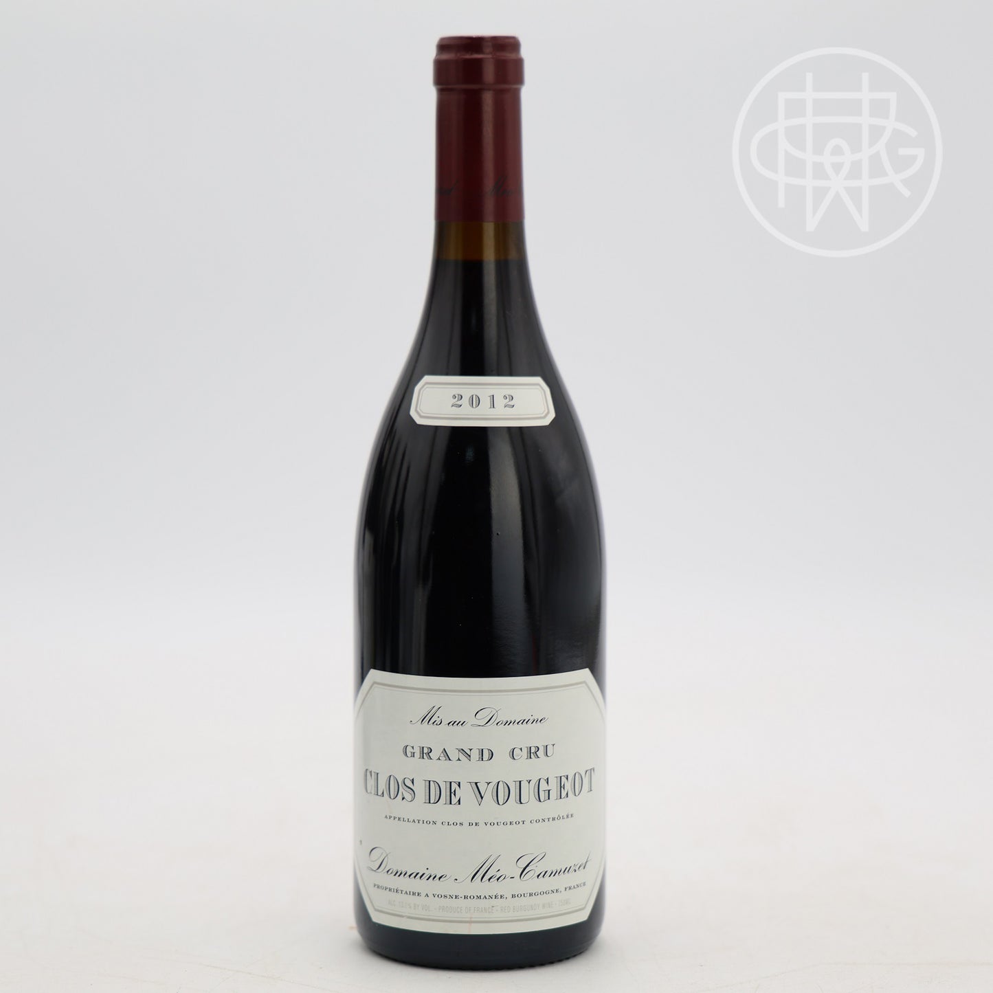 Meo Camuzet Clos Vougeot 2012 750mL