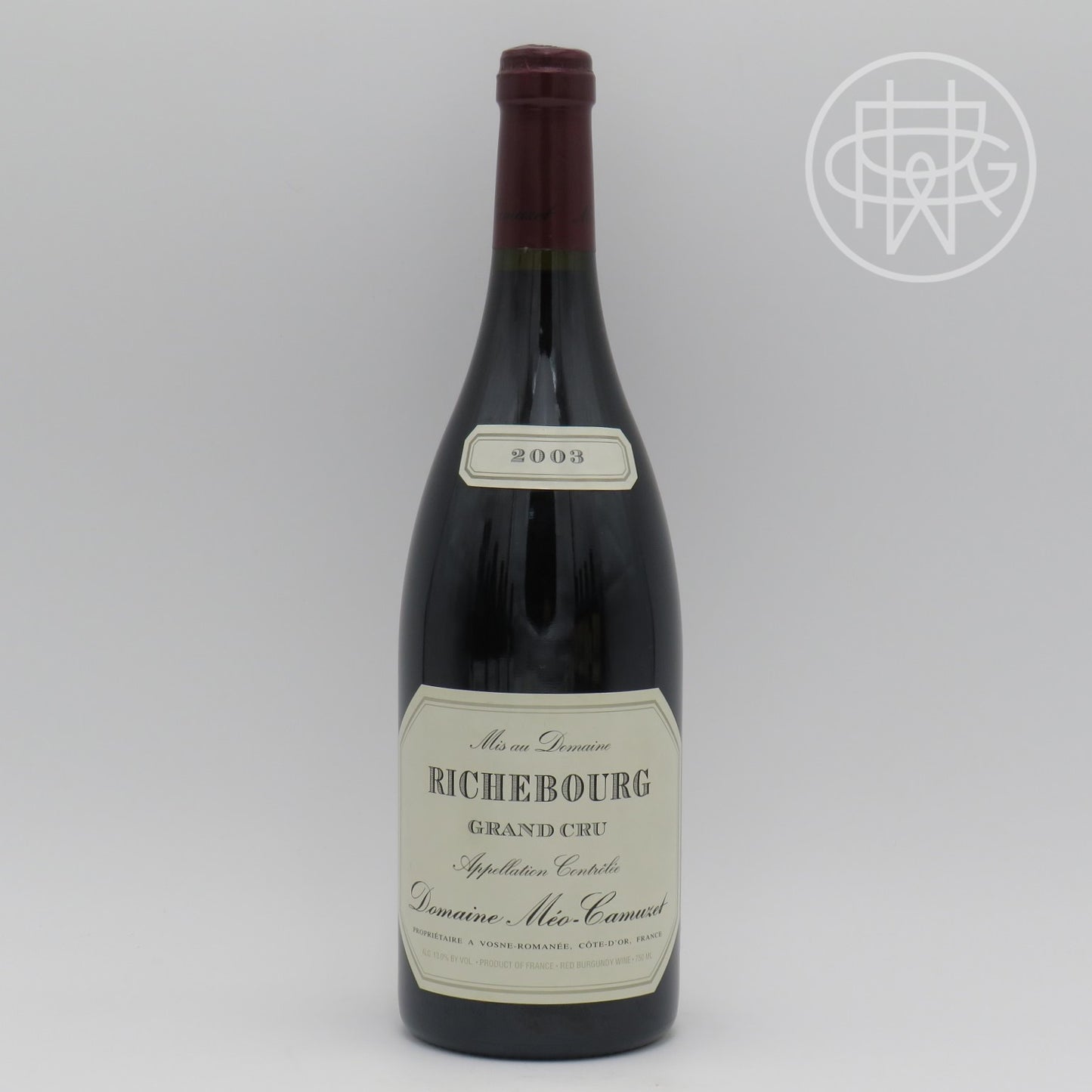 Meo Camuzet Richebourg 2003 750mL