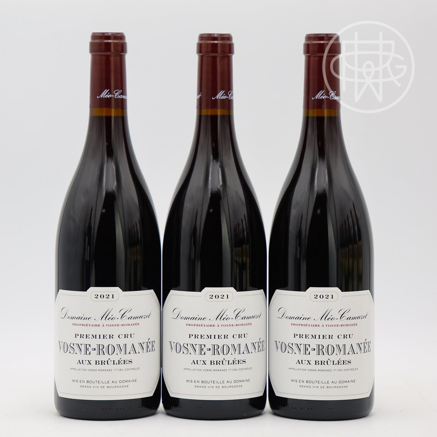 Meo Camuzet Vosne Romanee aux Brulees 2021 3-Pack OC 750mL