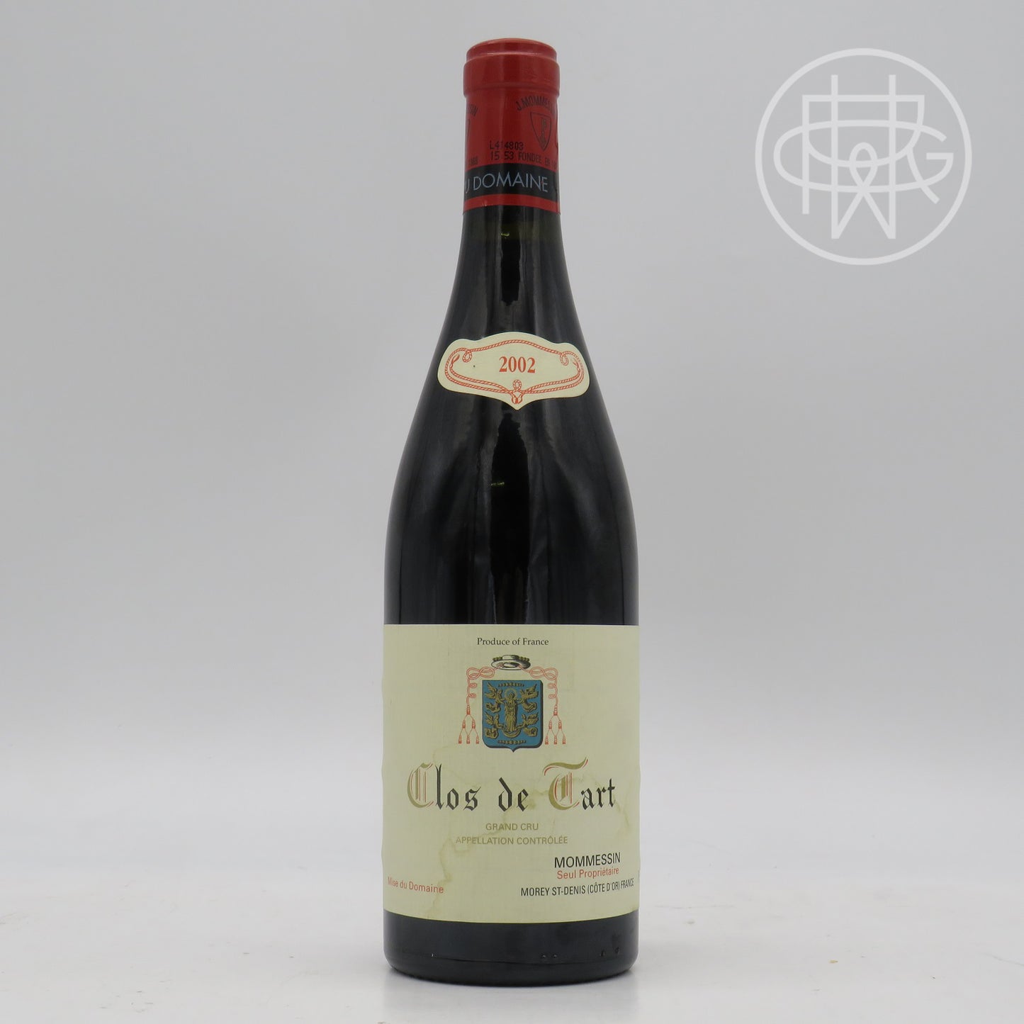 Mommessin Clos de Tart 2002 750mL (Slightly Soiled Label)